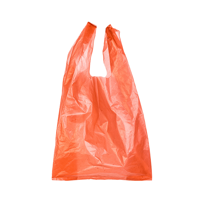 T-shirt bags produced by Matila film blowing machine