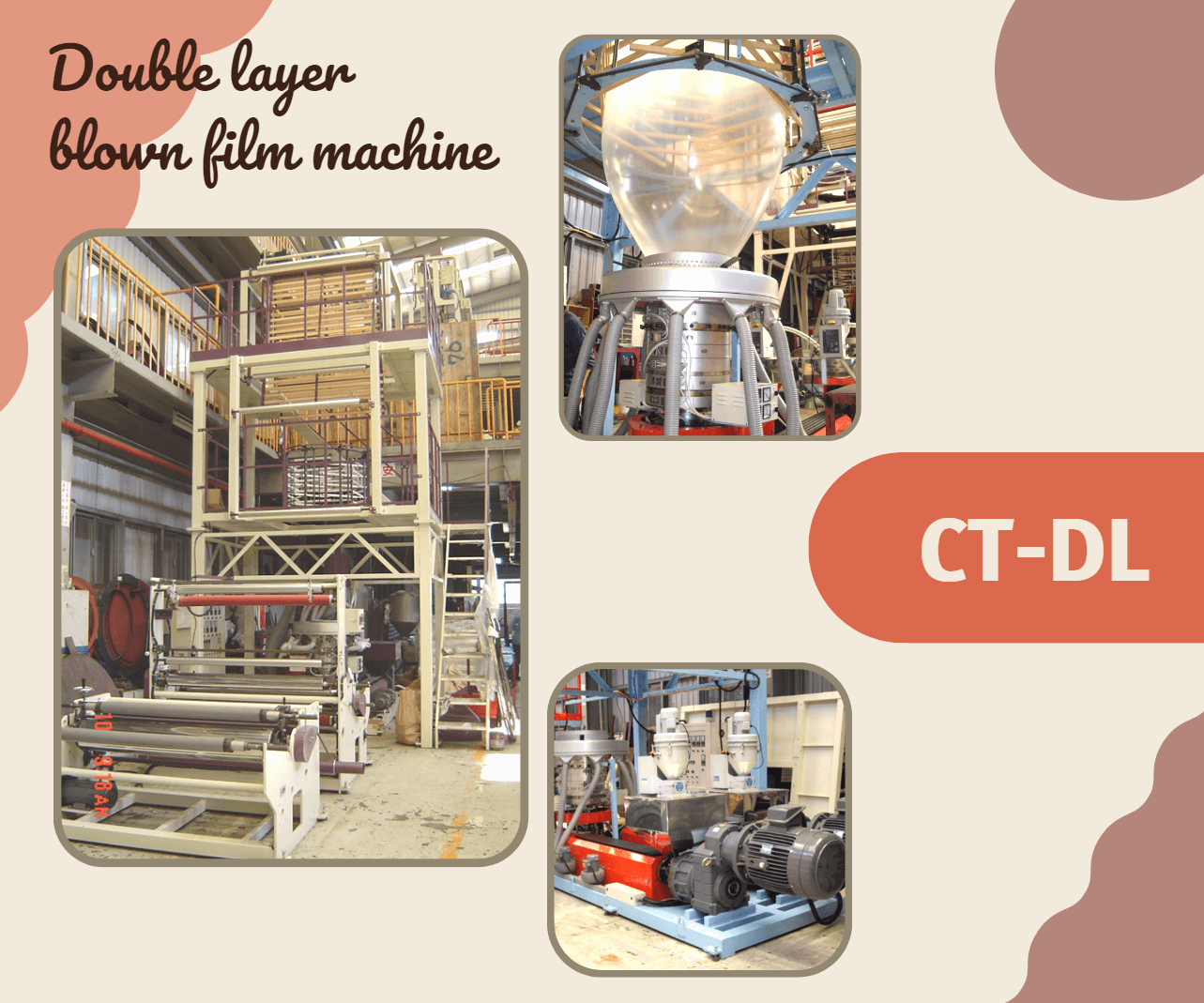 CT-DL Double Layer Blown Film Machine