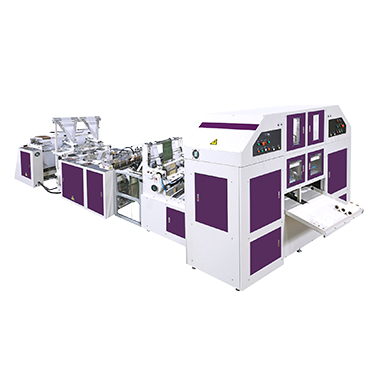 Fully Auto Two Track Bags On Roll Making Machine