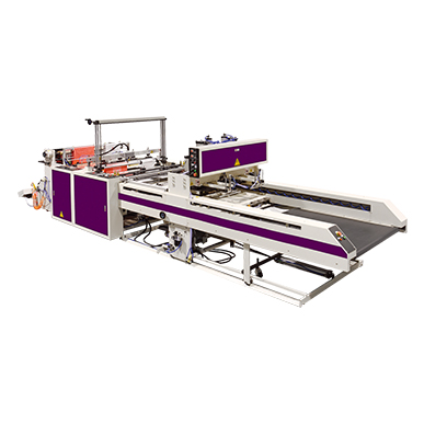 Dual Servo Flat Bags / T-shirt Bags Making Machine