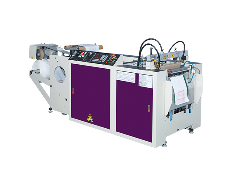 Semi-Automatic One Track T-shirt Bags Making Machine