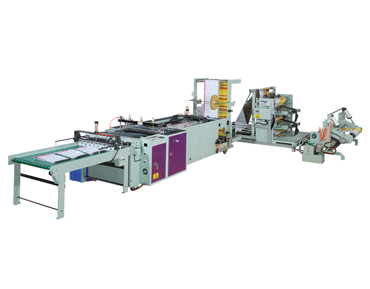 Fully Automatic Dhl Courier Bags Making Machine