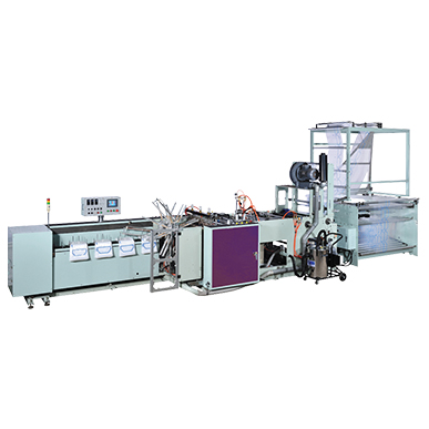 High Speed Side Sealing Machine with Wicketer