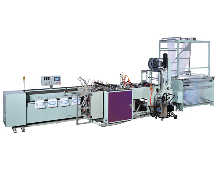 High Speed Side Sealing Machine with Wicketer