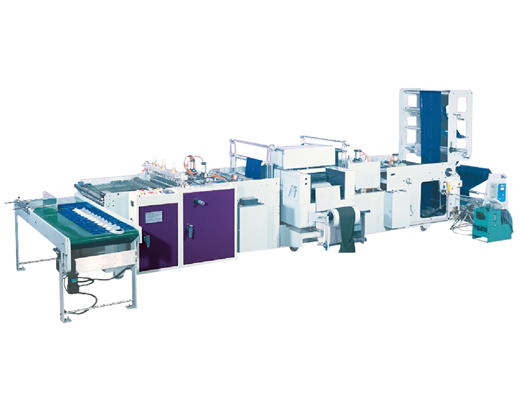 Fully Automatic Soft-Loop-Handle Bags Making Machine