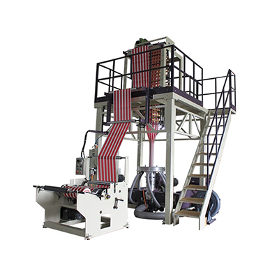 HDPE / LDPE 雙色條紋共擠吹膜機
