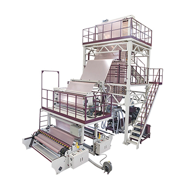 LDPE High Speed Mono Layer Blown Film Machine